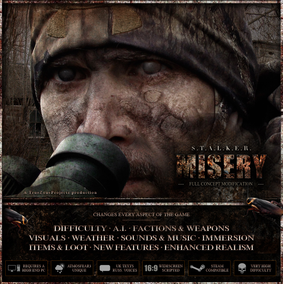 S.T.A.L.K.E.R. Misery 2.0 Released – GND-Tech