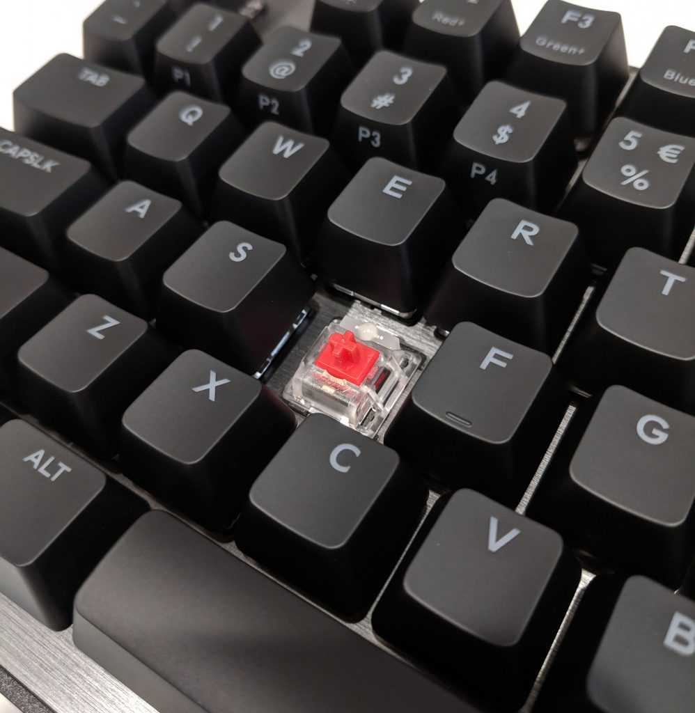 Cooler Master CK550 Gaming Keyboard Key Removed