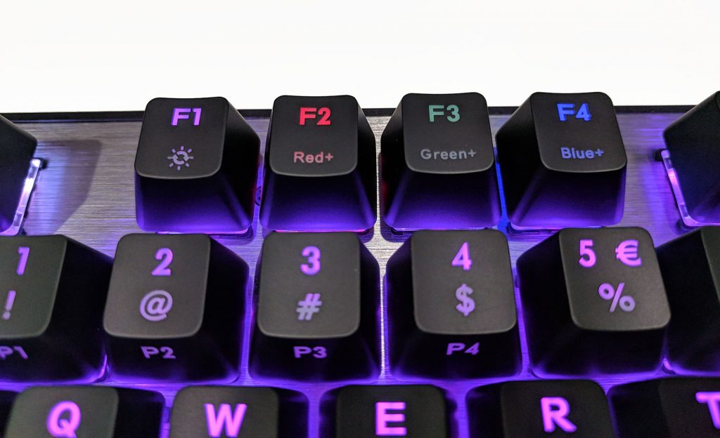 Cooler Master CK550 Gaming Keyboard Backlight