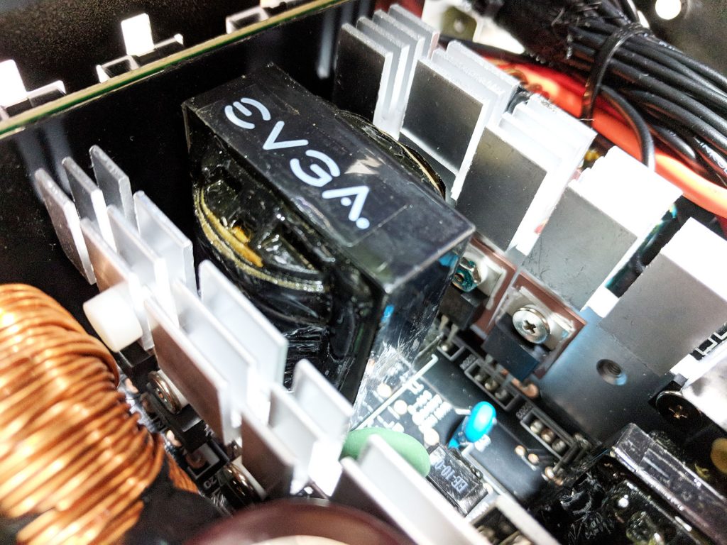 EVGA 850 BQ PSU Inside Transformer