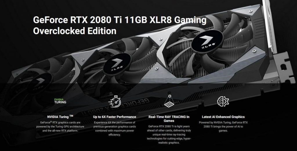 PNY GeForce RTX 2080 GPU