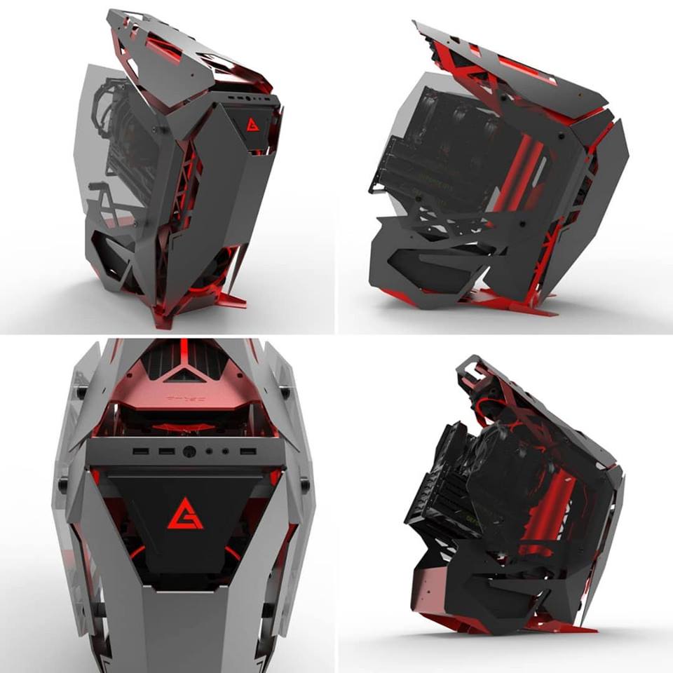 Antec TORQUE Full Tower Gaming Case Angles