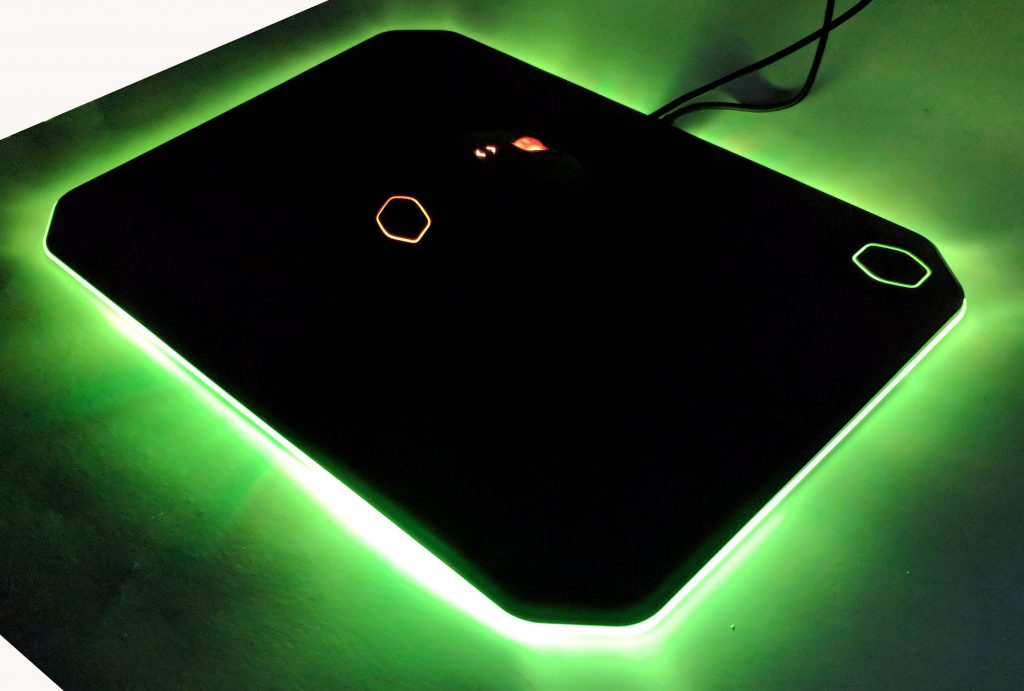 Cooler Master MP860 RGB LED Mouse Pad Green RGB