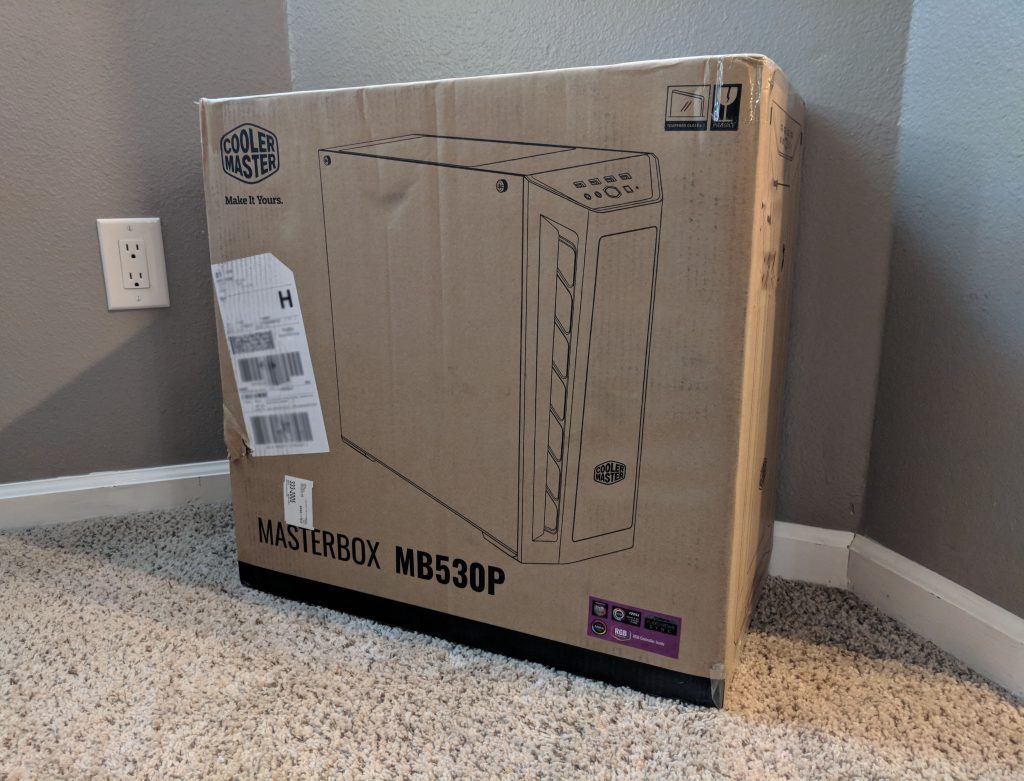 Cooler Master MasterBox MB530P Case Box Front