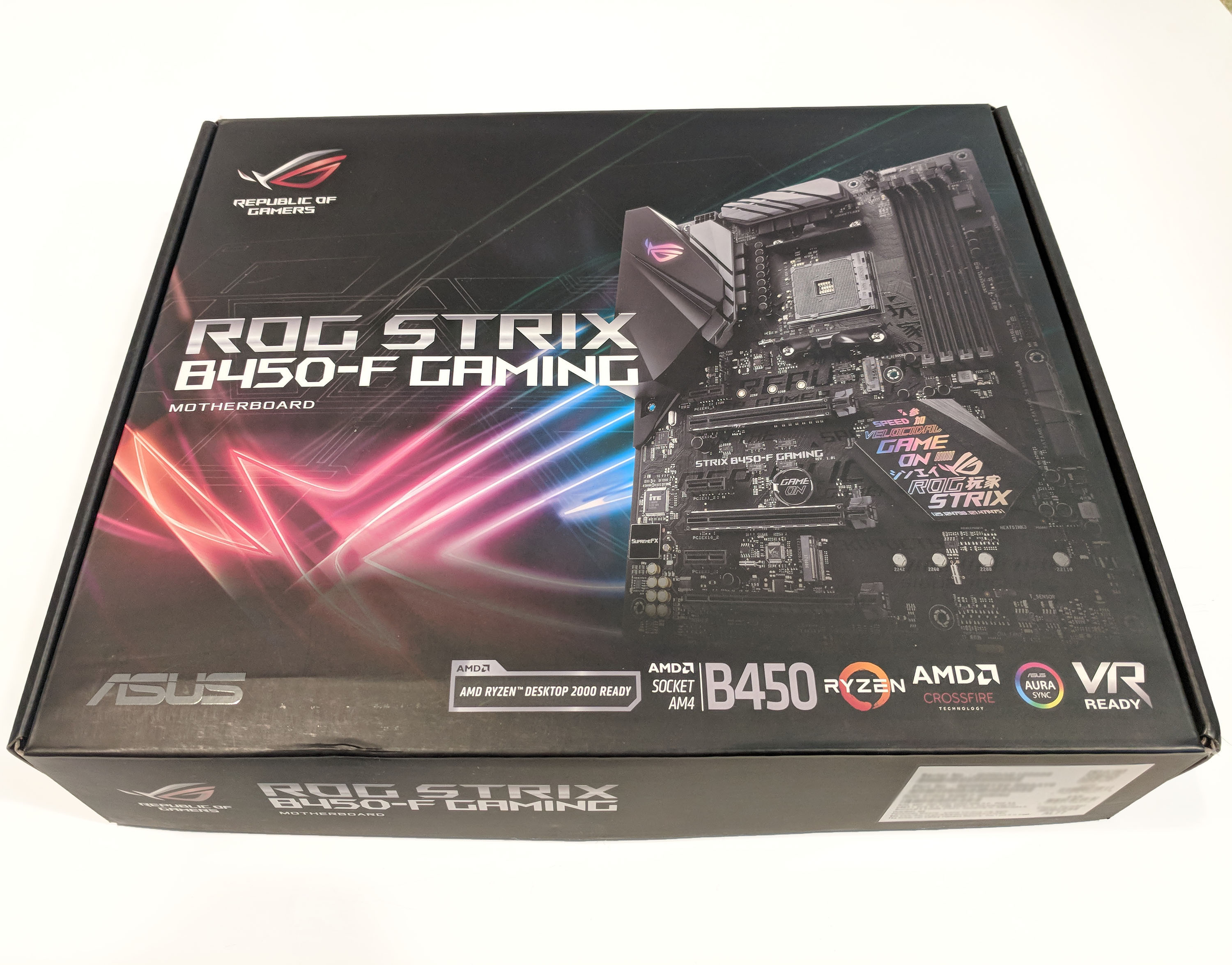 Asus Rog Strix B450 F Gaming Motherboard Review Gnd Tech