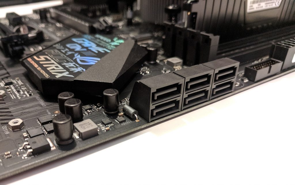 ASUS ROG STRIX B450-F Gaming Motherboard SATA Ports
