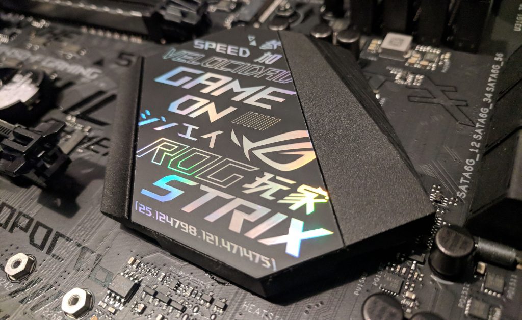 ASUS ROG STRIX B450-F Gaming Motherboard Heatsink