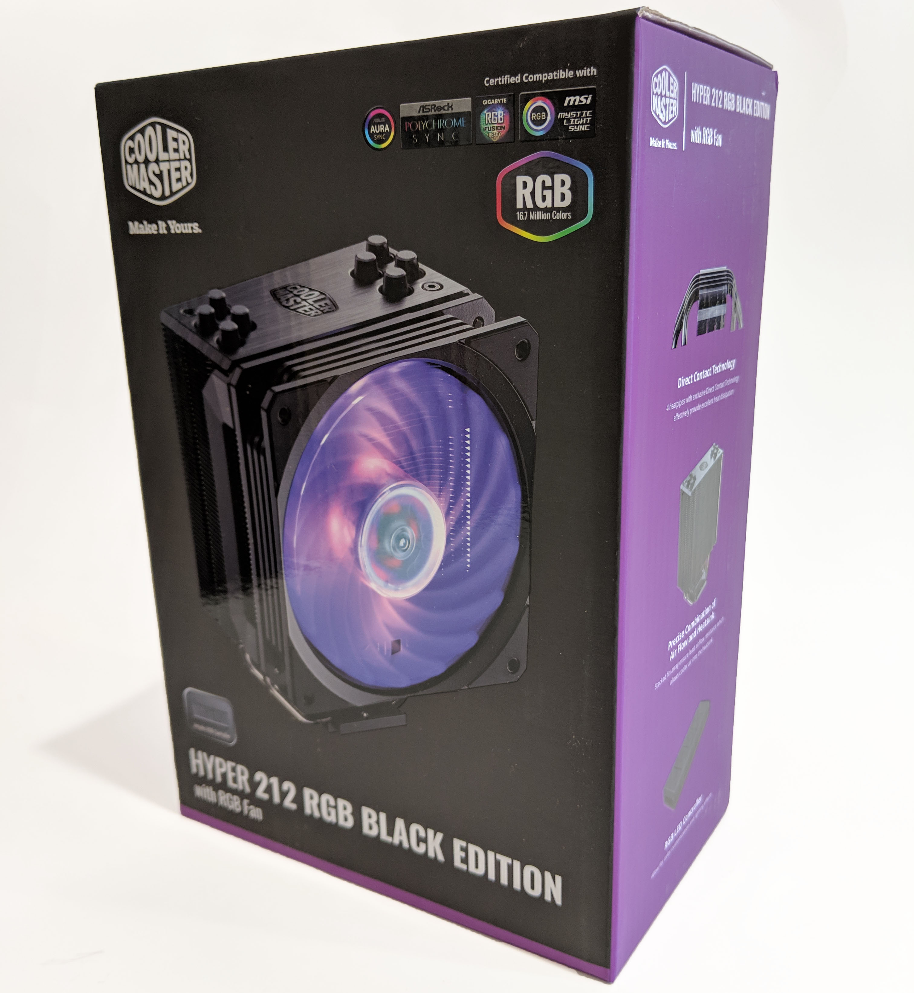 cooler master hyper 212 rgb install