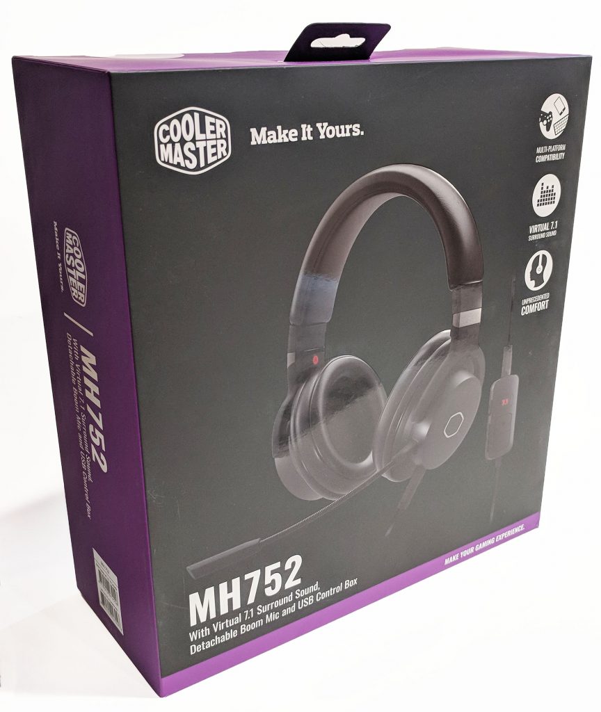 Cooler Master MH752 Gaming Headset Packaging Front