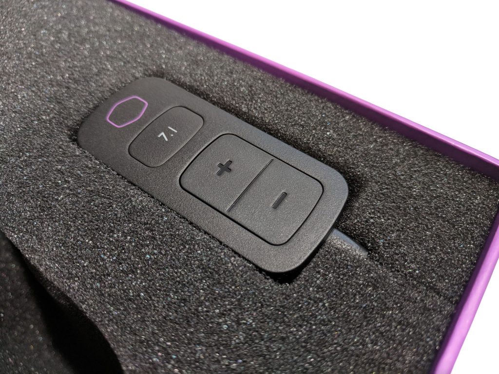 Cooler Master MH752 Gaming Headset DAC Packaging