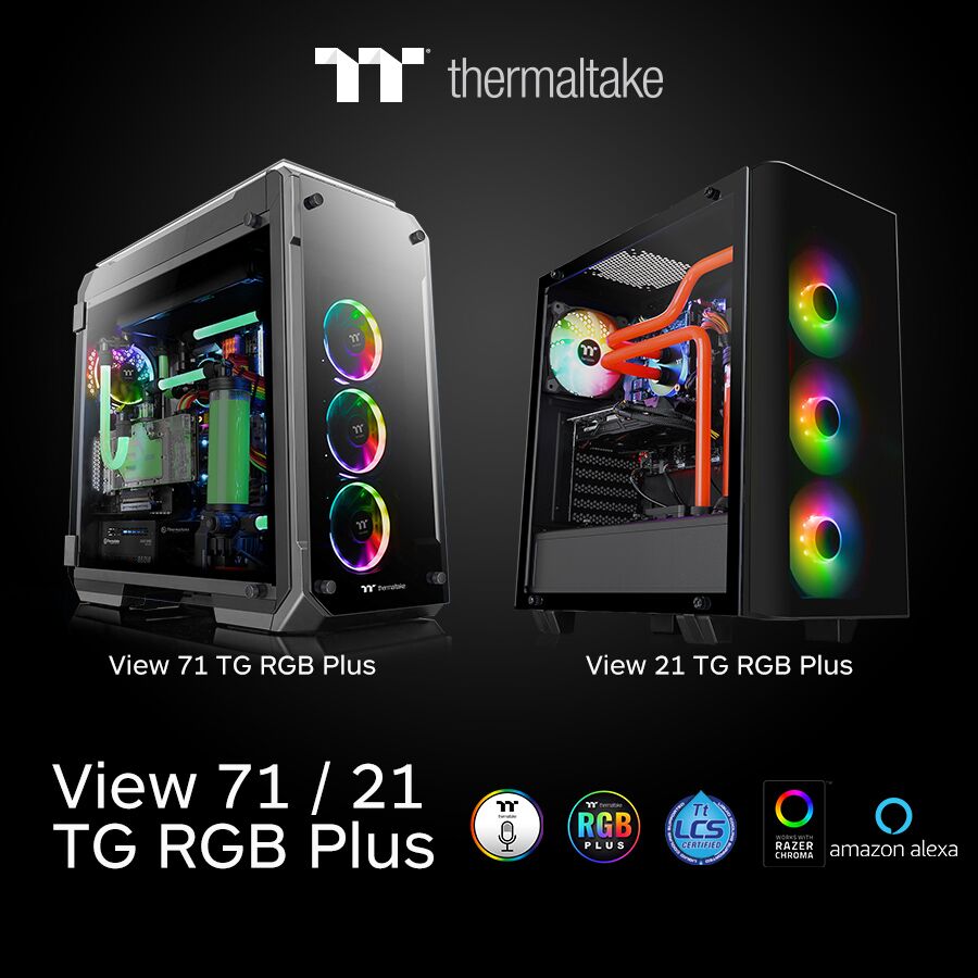 Thermaltake View 71 TG RGB Plus PC Case Featured
