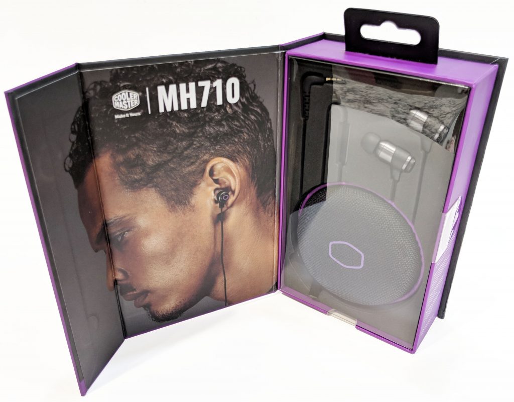 Cooler Master MH710 Earbuds Box Inside