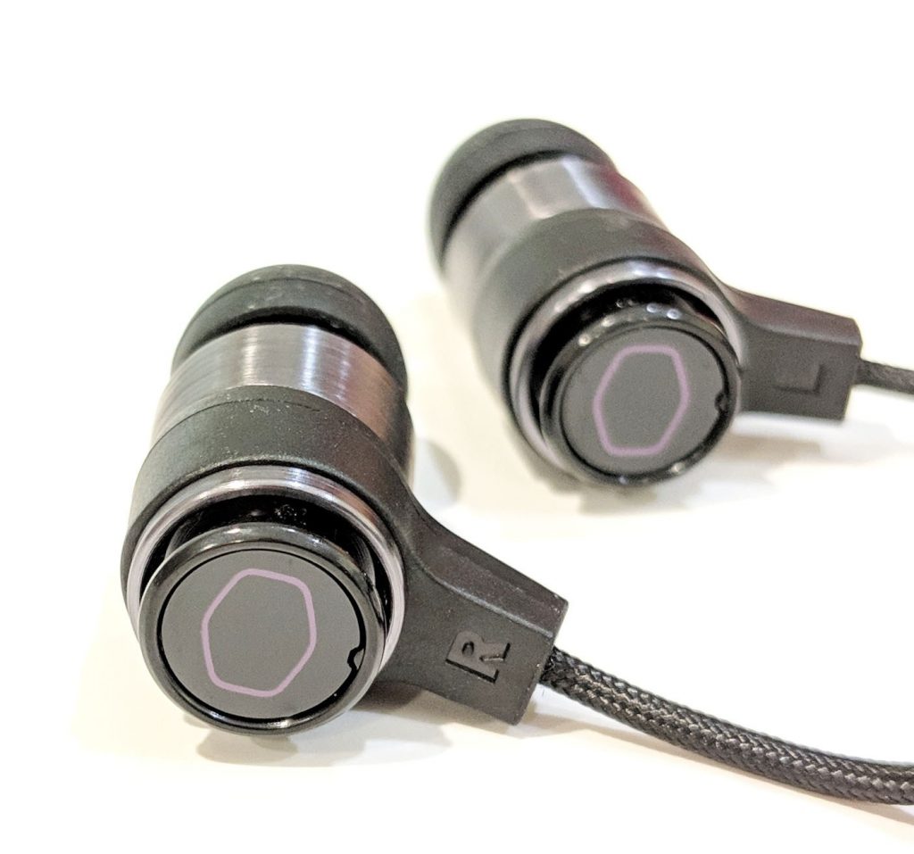 Cooler Master MH710 Earbuds Back Button