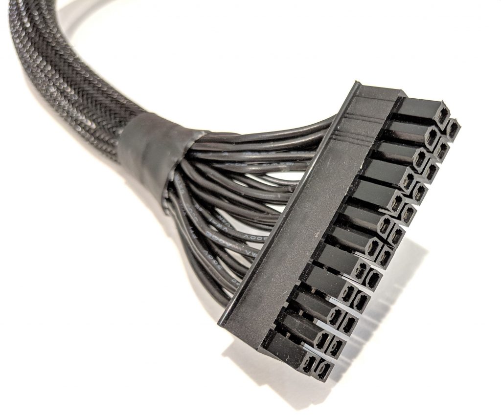 Cooler Master MWE Gold 650 PSU 24-pin cable