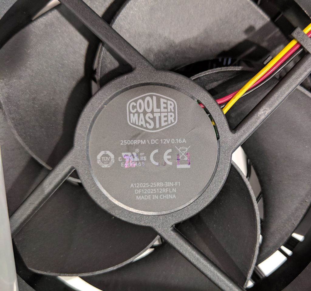 Cooler Master MWE Gold 650 PSU Silencio Fan