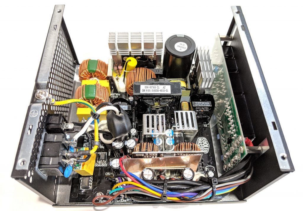 Cooler Master MWE Gold 750 PSU Inside