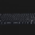Razer BlackWidow Lite Mechanical Keyboard Front Angle
