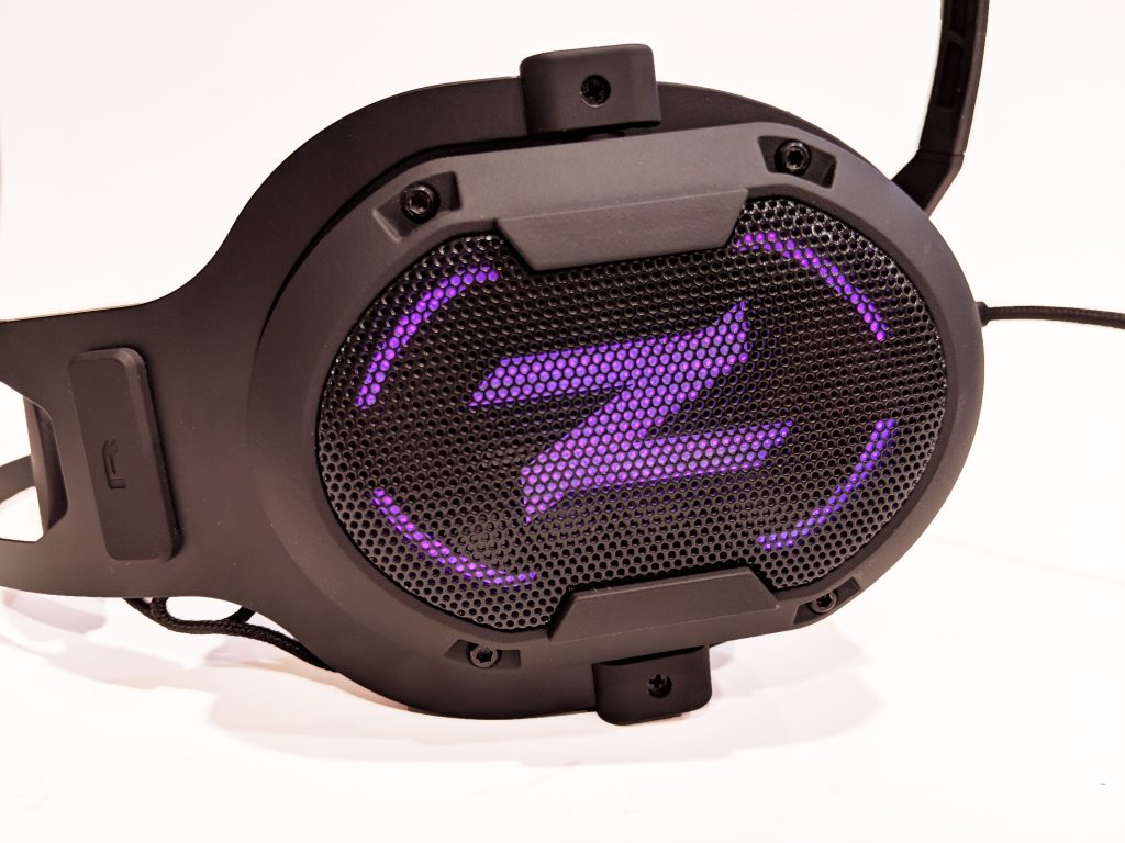 Rosewill Nebula GX60 Gaming Headset RGB LED Purple