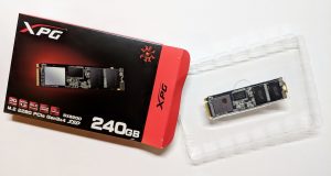 ADATA XPG SX8200 SSD Box Open