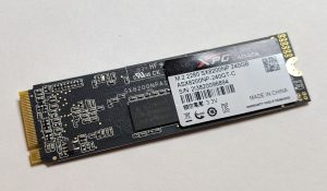ADATA XPG SX8200 SSD Back