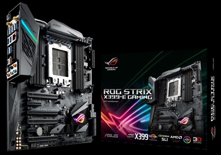 Asus rog strix x399 e gaming обзор