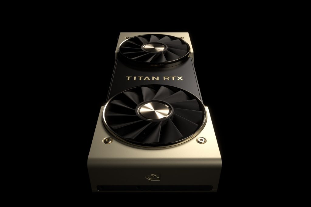 Nvidia RTX Titan Angle