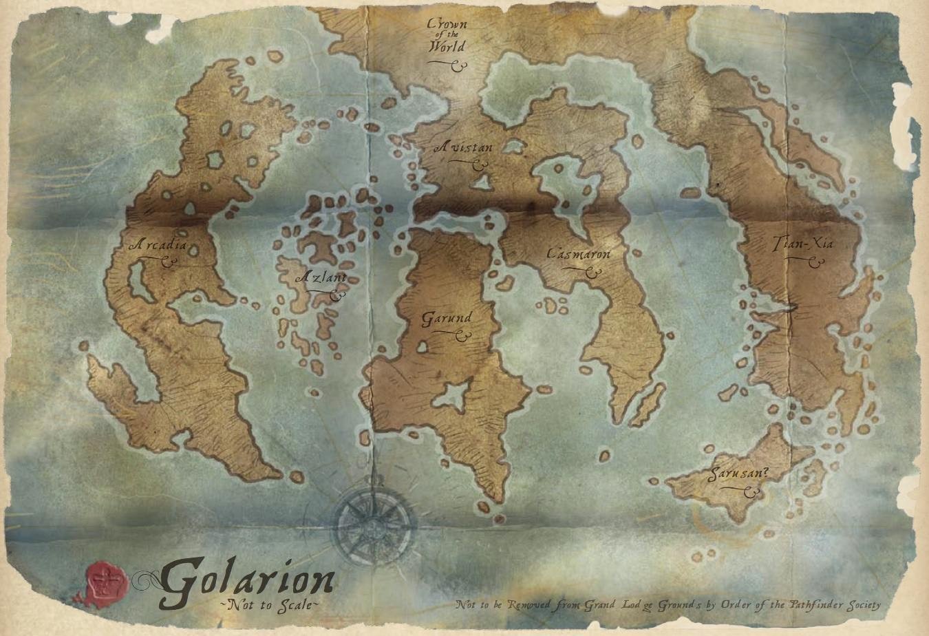 golarion interactive map