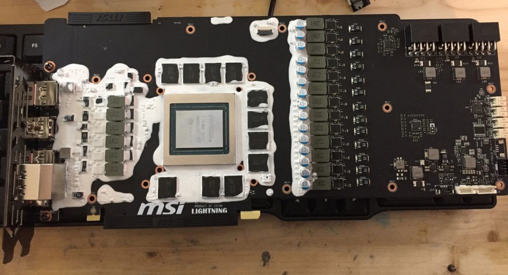 MSI RTX 2080 Ti Lightning Z PCB VRM