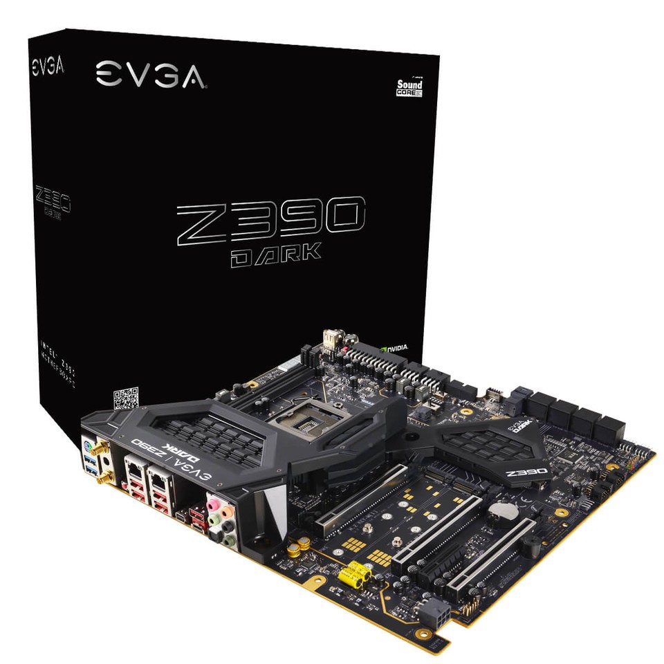 EVGA Z390 Dark Motherboard Featured