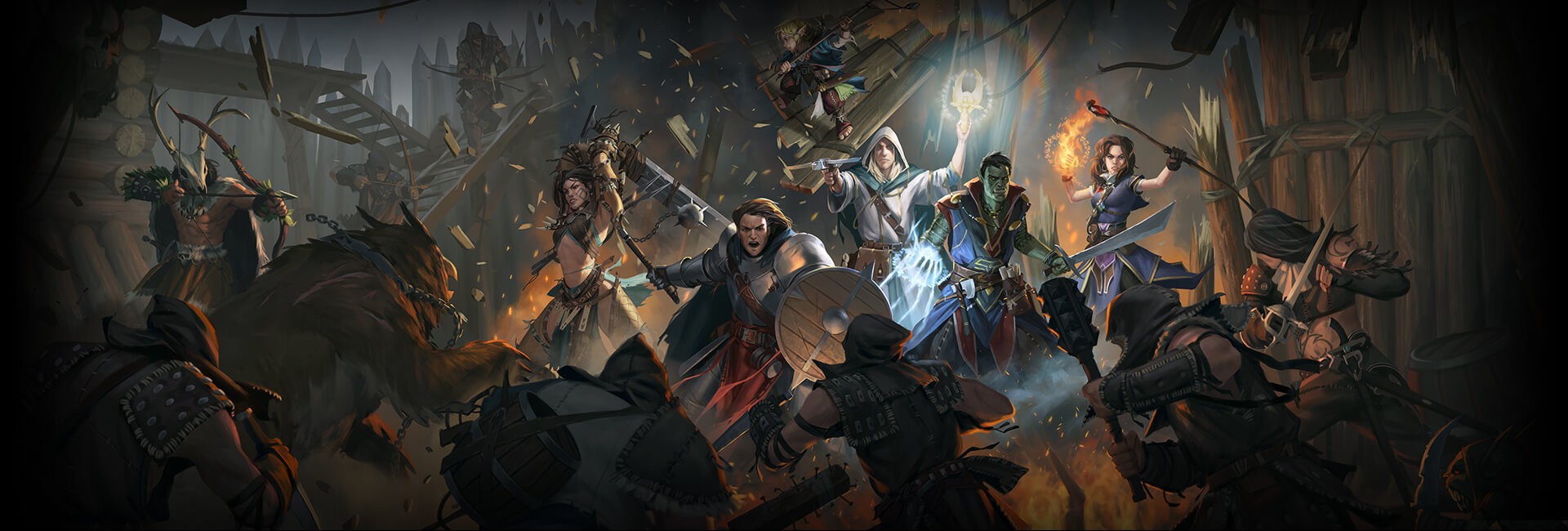 Iron Kingdoms mixes Warhammer's battles with D&D's roleplaying in