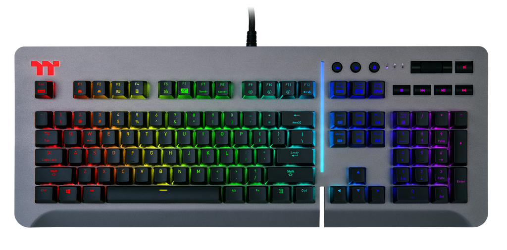 Thermaltake Level 20 RGB Keyboard Front