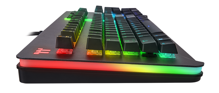 Thermaltake Level 20 RGB Keyboard Features Side