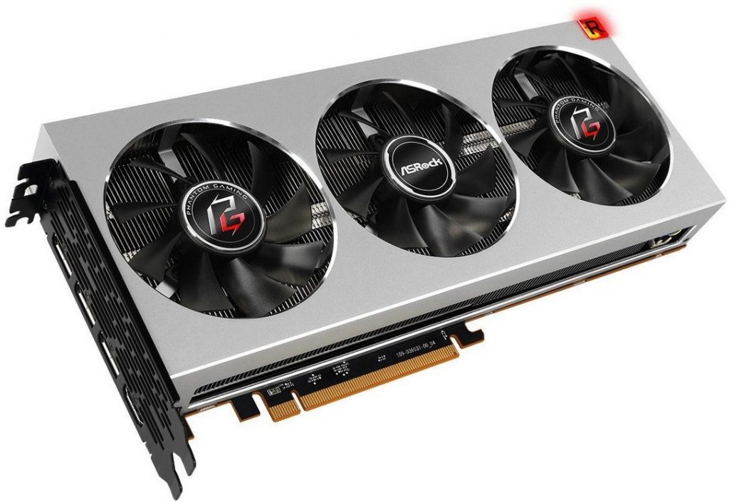 ASRock Radeon VII Phantom Gaming Graphics Card Front