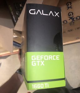 GALAX GeForce GTX 1660 Ti Box Side