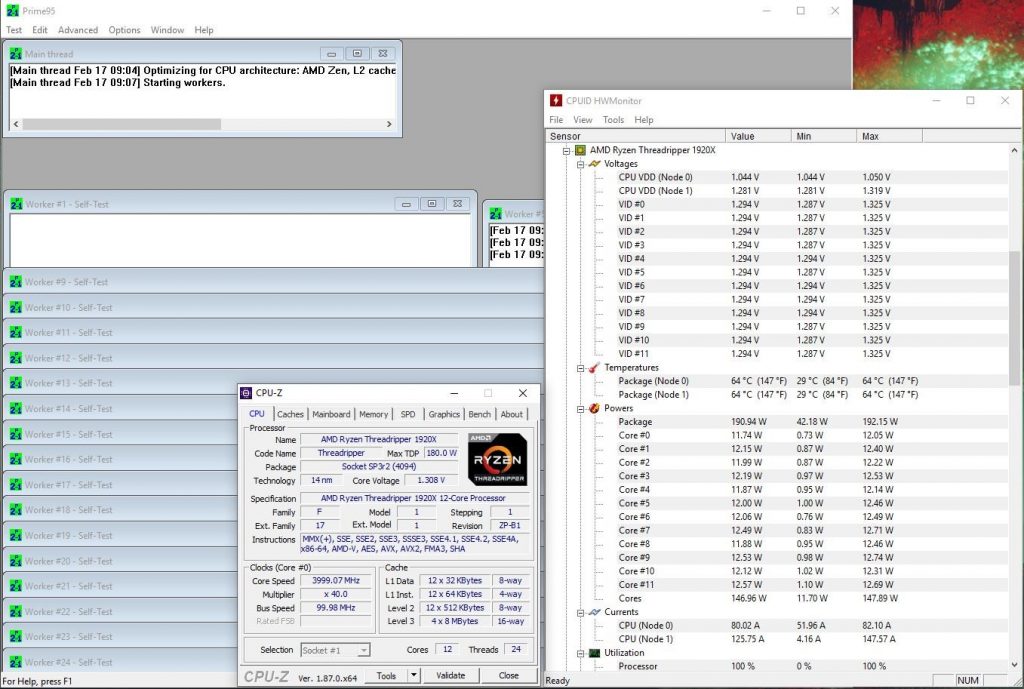 DeepCool Gamer Storm Captain 240 Pro Threadripper Overclocked