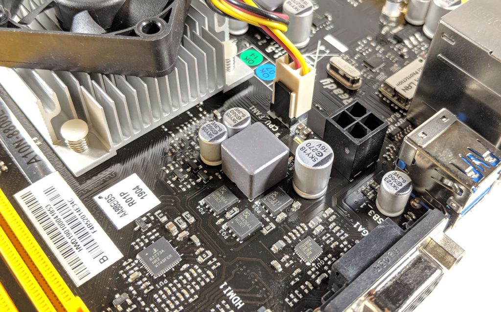 Biostar A10N-8800E Motherboard CPU VRM