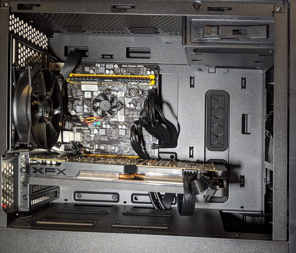 Biostar A10N-8800E Motherboard Installed