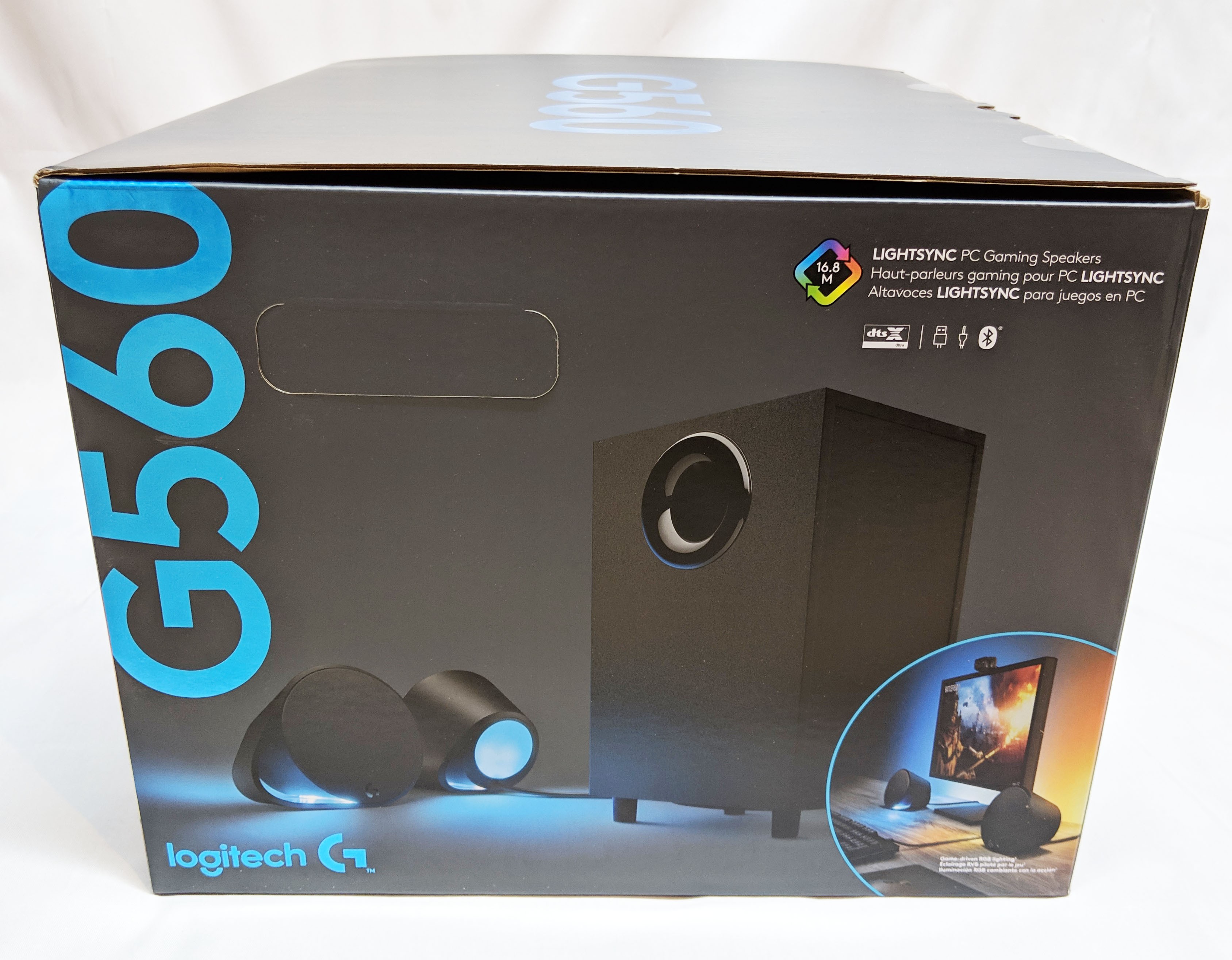 Logitech G560 amplificador de audio multimedia computer woofer pa speaker  other audio & video equipments