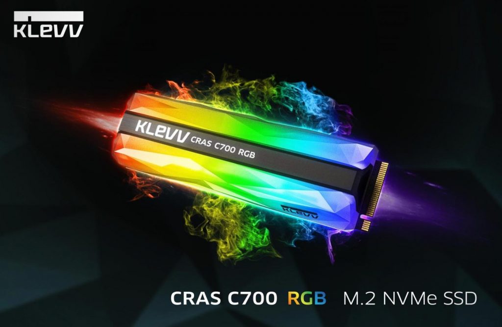 KLEVV Releases CRAS C700 RGB NVMe M.2 SSD – GND-Tech
