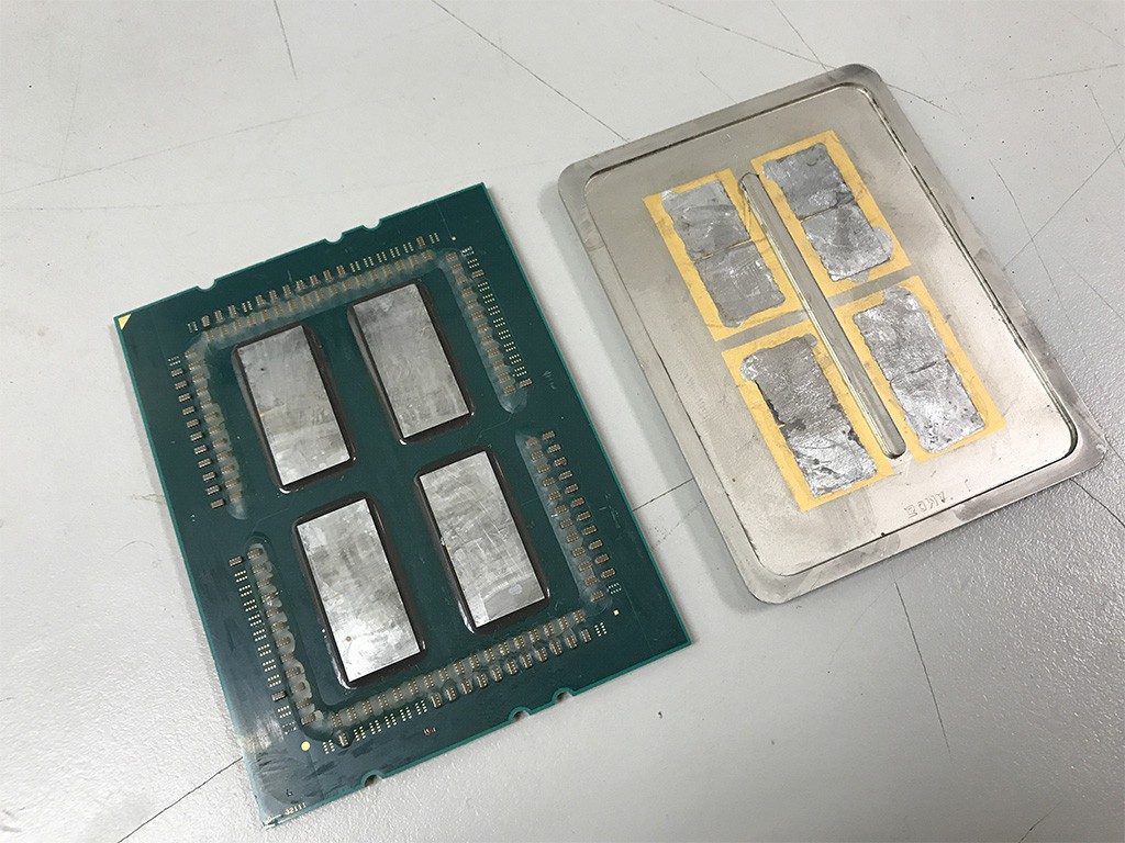 AMD Ryzen Threadripper Soldered IHS