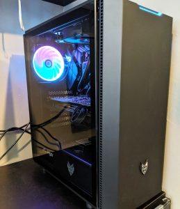 FSP CMT350 Case Installed with RGB On