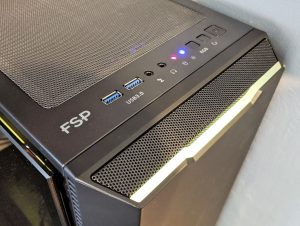 FSP CMT350 Case RGB Front I/O