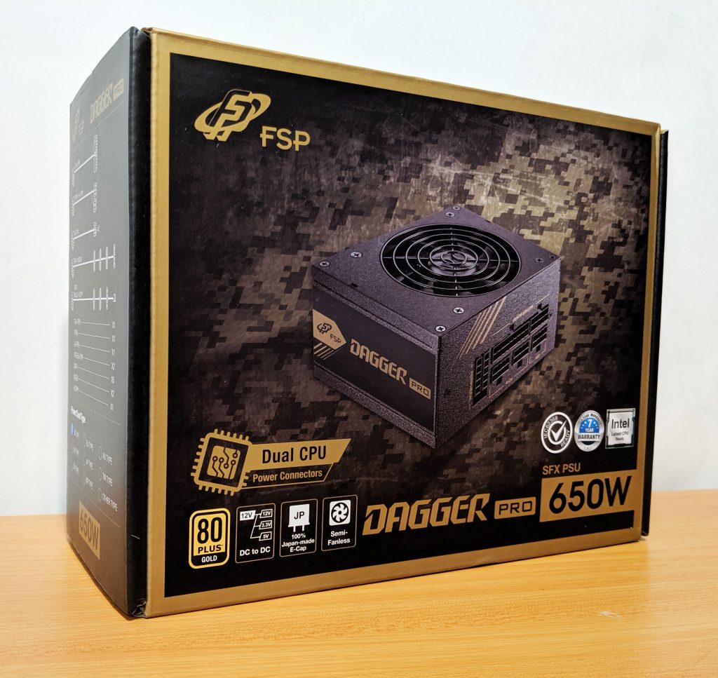 FSP Dagger Pro 650W SFX Box Front 2