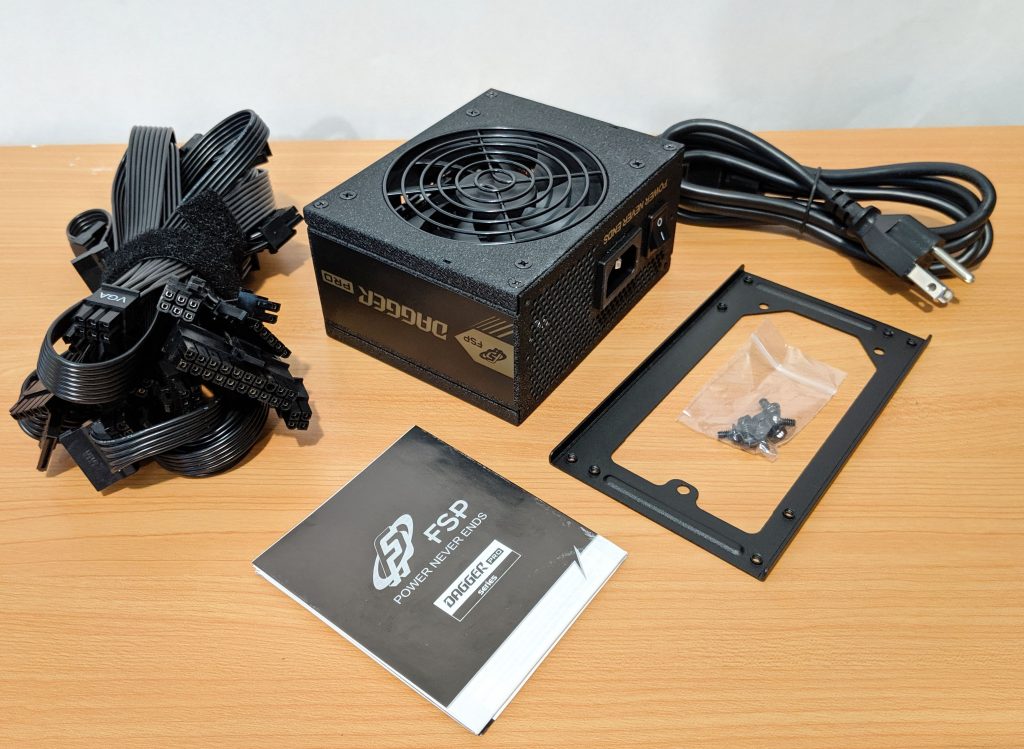 FSP Dagger Pro 650W SFX Included Items