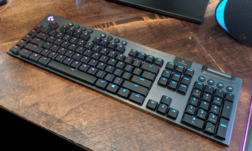 logitech lightspeed kyboard