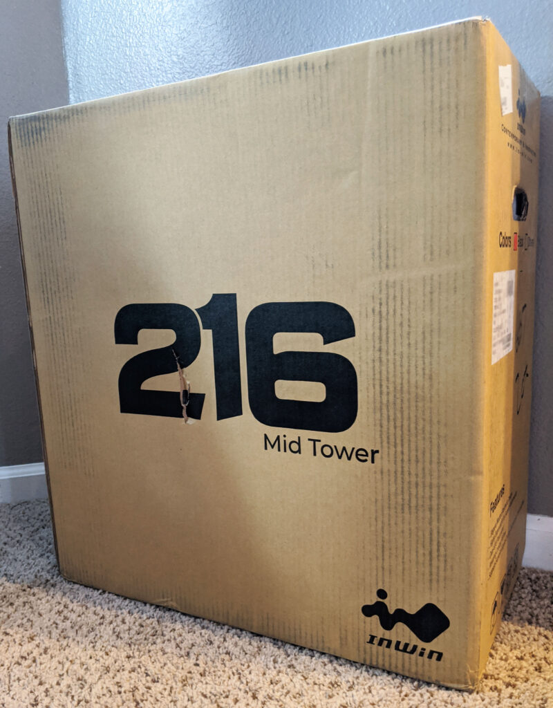 InWin 216 Case Review Box