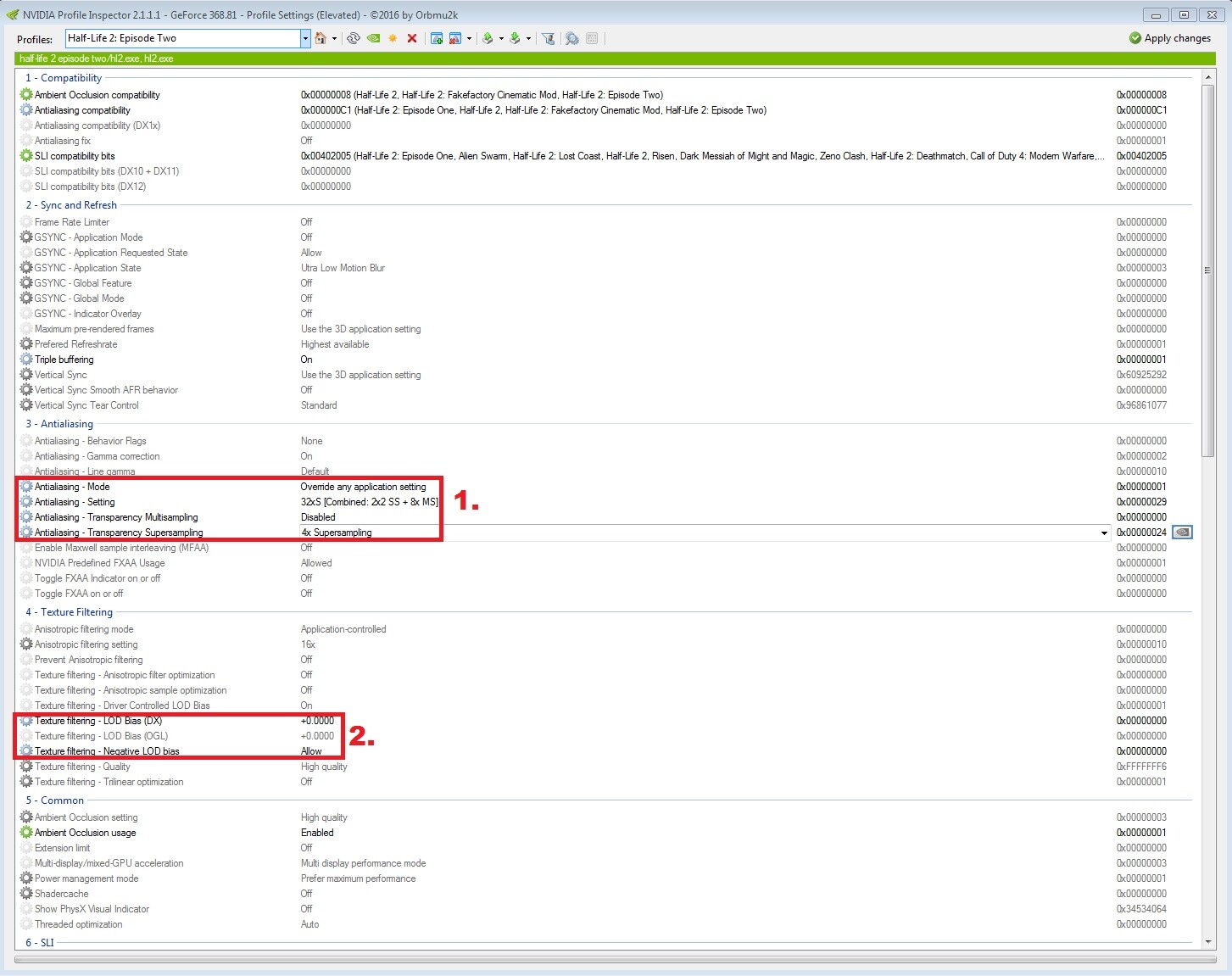 How to Use NVIDIA Profile Inspector to Greatly Improve Visual Quality in  Pre-DX10 Games – GND-Tech