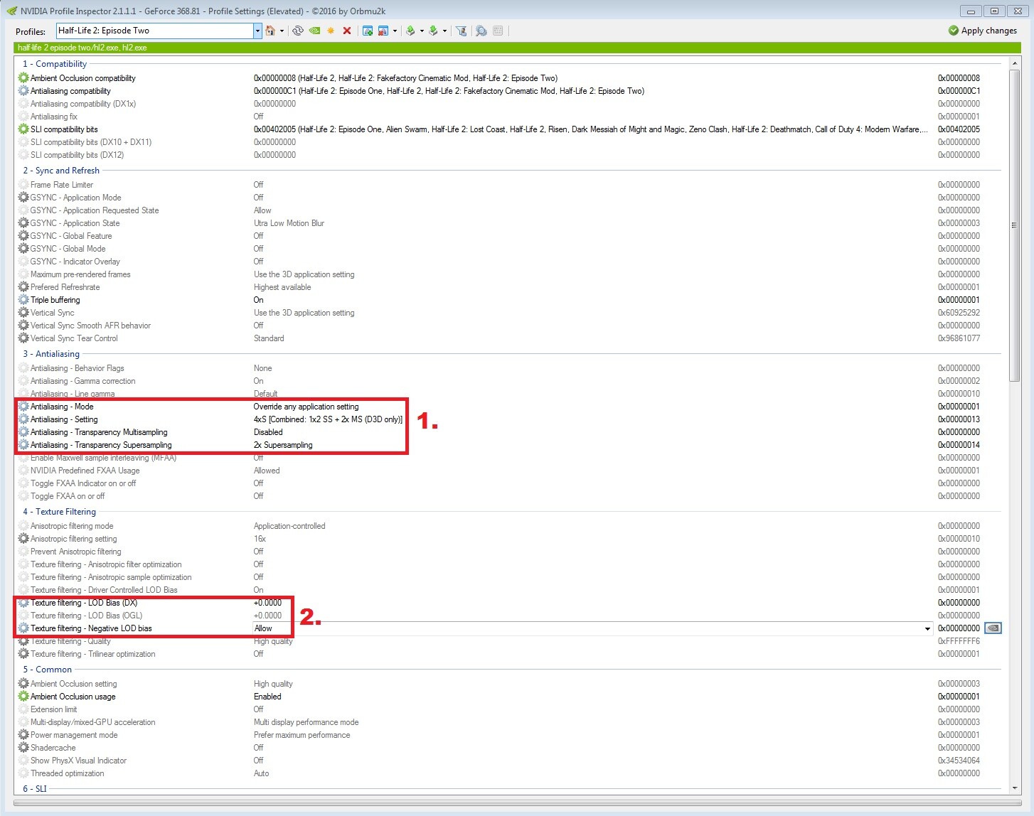 fallout 4 nvidia inspector tweaks