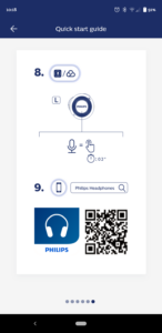 Philips TAT8505BK Earbuds App Quick Start 7