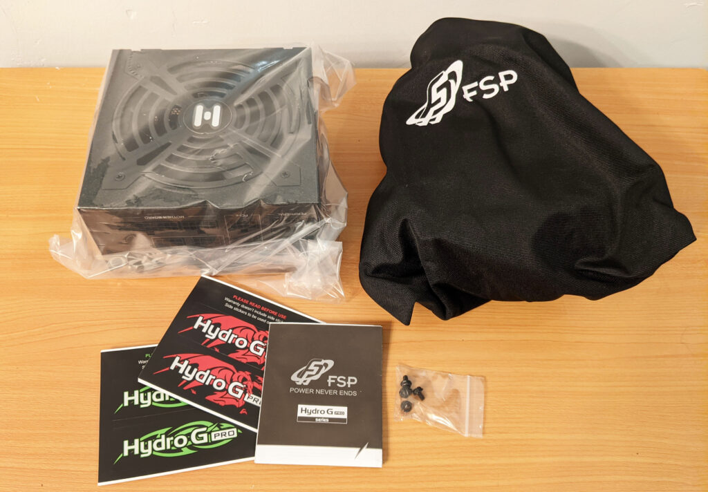 FSP Hydro G Pro 750W PSU Contents